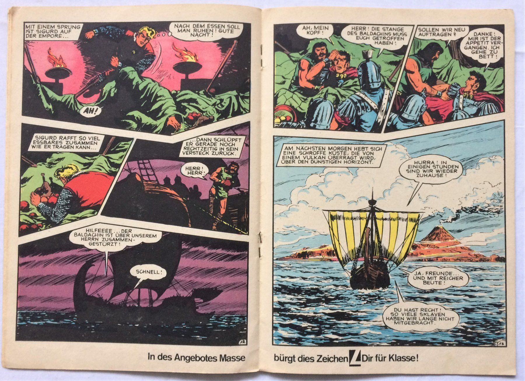 Fumetti: SIGURD - DER RITTERLICHE HELD - Nr.192 – Usato da Schaffhausen venduto da durruti 3