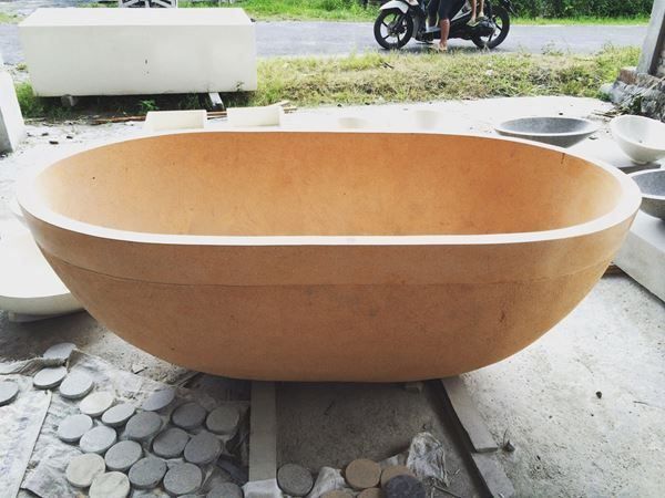 Vasche da bagno: Badewanne Freistehend Wanne Terrazzo – Nuovo e nell'imballaggio originale da Daisendorf venduto da Wohn-Kult 3