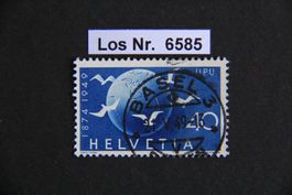 CH 1949 sauberer Vollstempel                        Los 6585