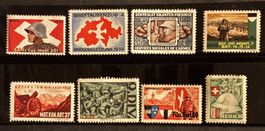 LOT BRIEFMARKEN SCHWEIZER ARMEE