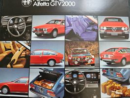 Alfa Romeo Alfetta GT 1.6 Alfetta GTV 2000 Prospekt 1978 xa