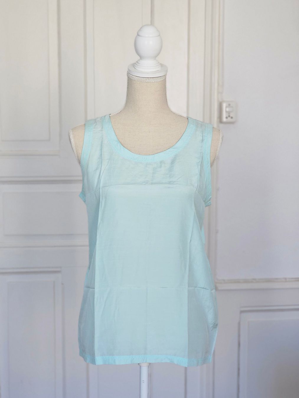 Top: Sommerliches Top 100% Seide Gr. M – Usato da Ried-Brig venduto da Zzyzx