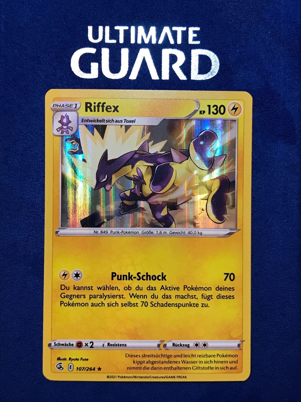 Pokémon Carte collezionabili: Pokemon TCG - Riffex Holo DE – Nuovo (secondo la descrizione) da Lyss venduto da DeaDiLuna