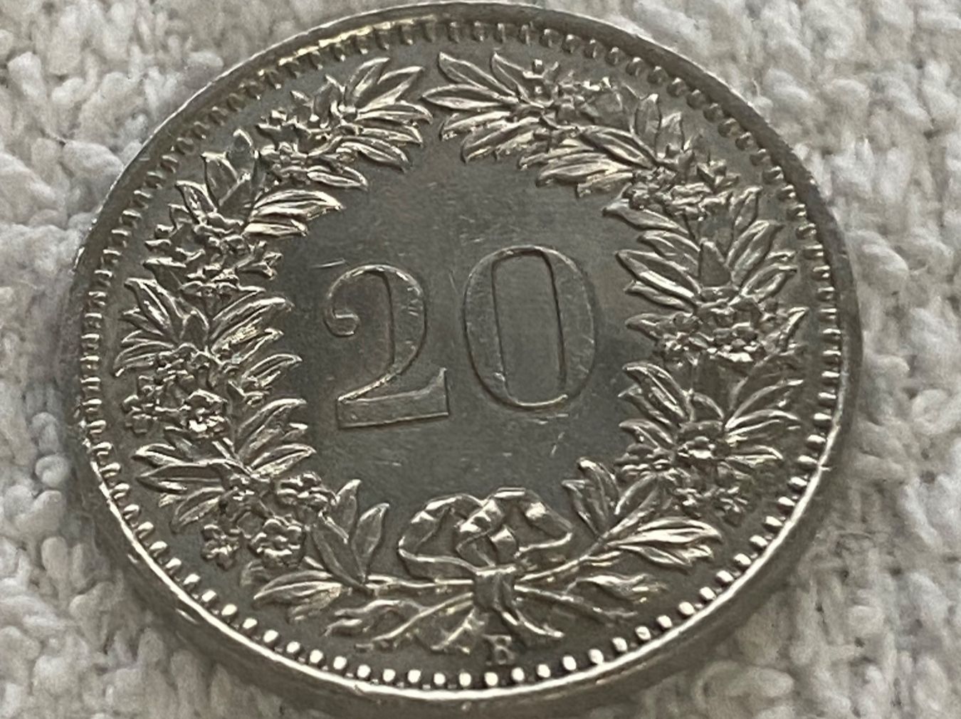 Alle Münzen: 20 centimes/rappen 1959 – Gebraucht aus Nyon von Ilmi09 1