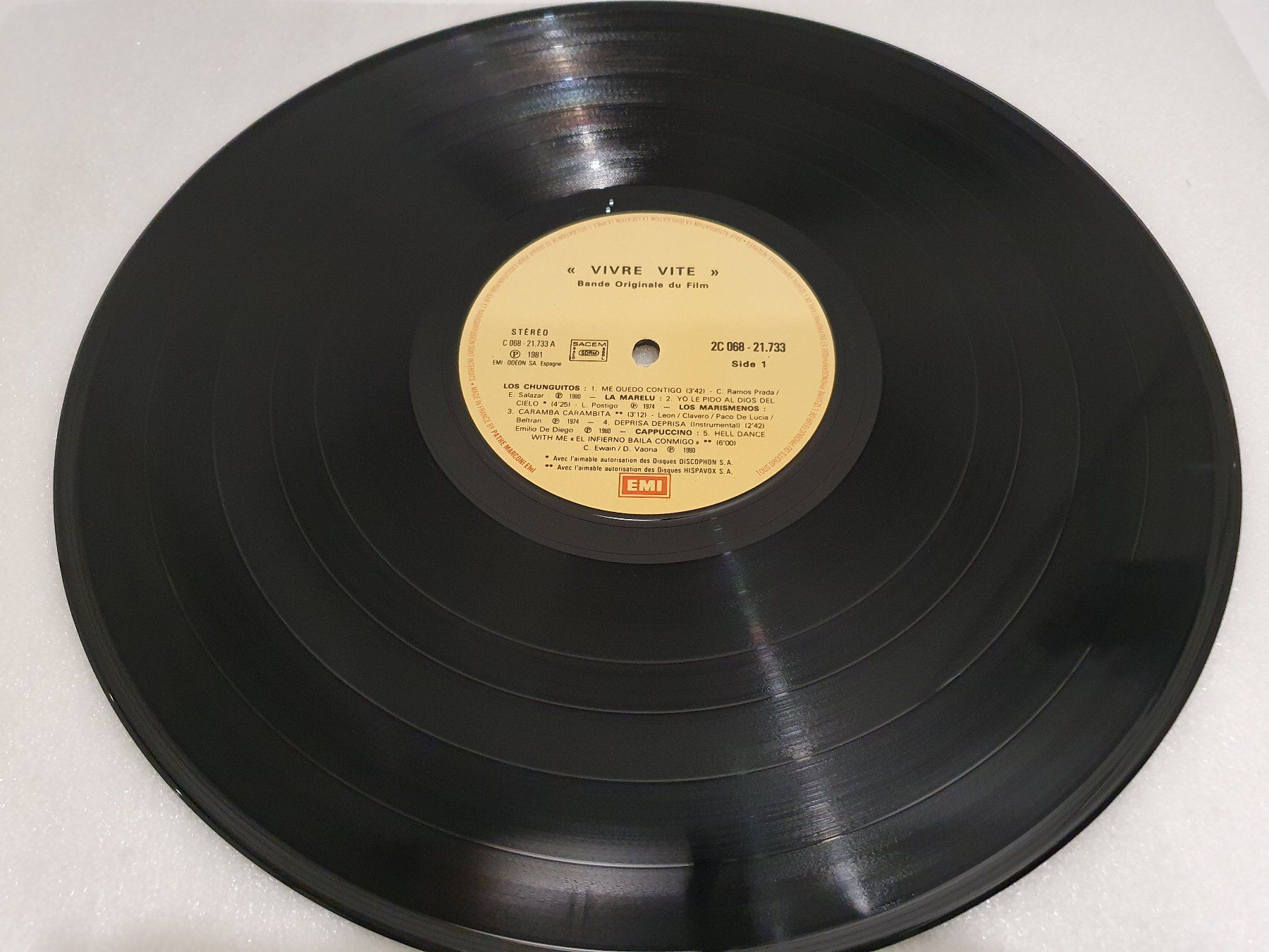 Dischi in vinile: Bande Originale Du Film "Vivre Vite" – Usato da Uster venduto da Vinyl-Leidenschaft 2
