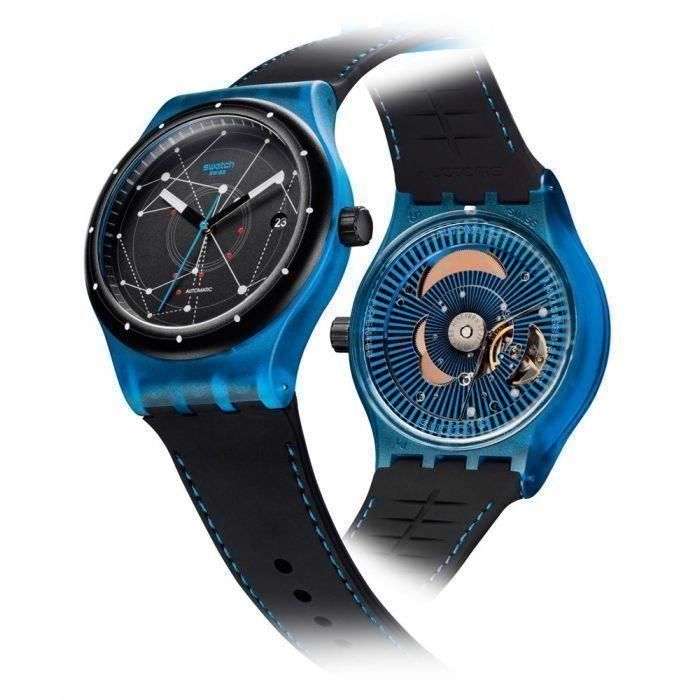 Swatch Orologi: Swatch Automatic Sistem 51 SISTEM BLUE - ungetragen – Nuovo e nell'imballaggio originale da Wettswil venduto da rotonda