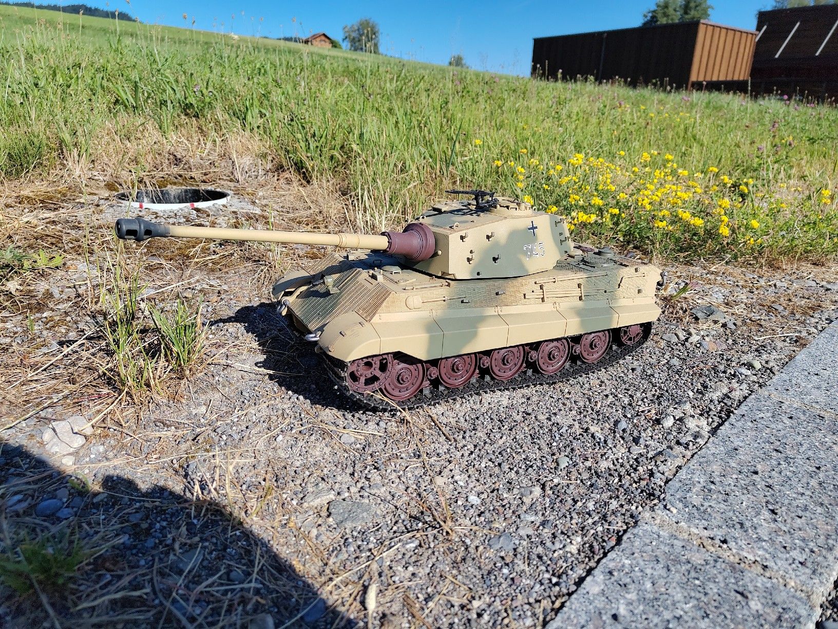 Tamiya RC Modellbau: Königstiger 1:16 – Gebraucht aus Unterägeri von derlux76