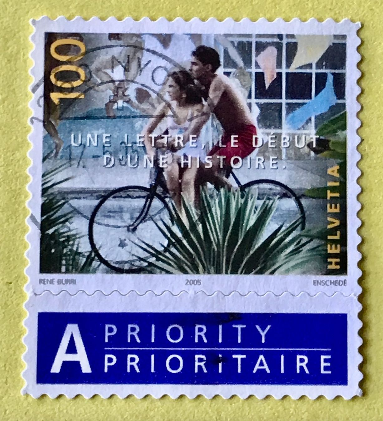 Tutti i francobolli: Nr.1148 Heisse  Liebe GESTEMPELT 2005    – Usato da Aarau venduto da Billa007