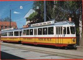ZÜRICH Städtische Strassenbahn - Tram No. 6 - Irchel