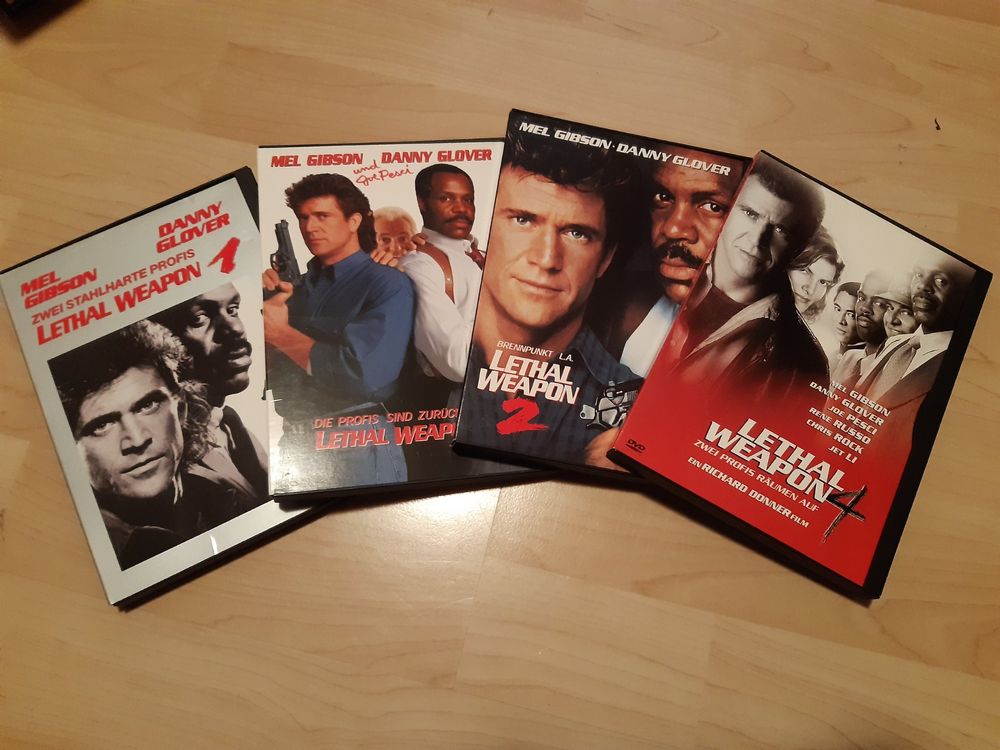 Lethal Weapon 1-4 Auf Dvd. | Kaufen Auf Ricardo