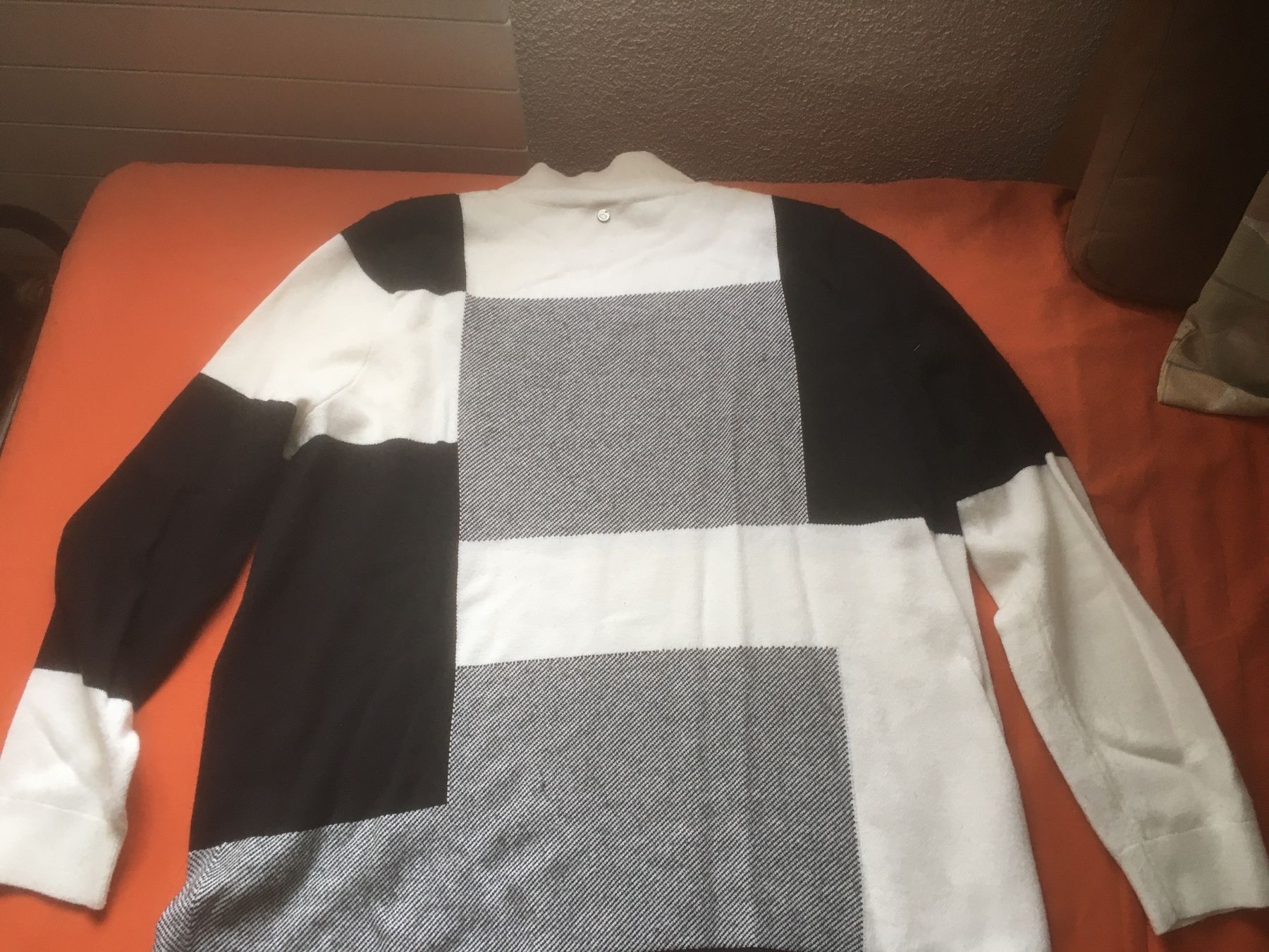 Gerry Weber Maglioni & Felpe: Gerry Weber Edition Pullover, Gr. 42, Schwarz-Weiss Kariert – Usato da Schaffhausen venduto da ann_g6tx