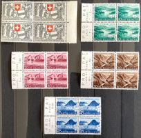 1952 Pro Patria Viererblock Satz Postfrisch **