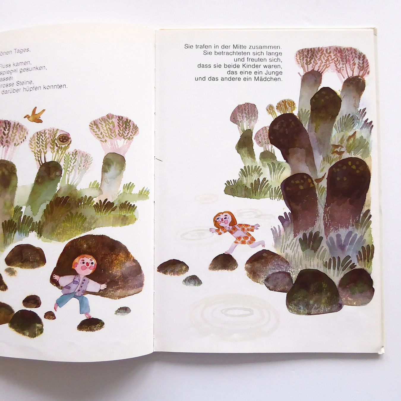 Libri: Die Kinderbrücke - Max Bolliger – Usato da Basel venduto da Kunterbunt12 4