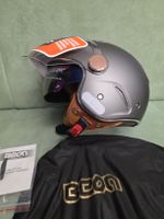 Motorradhelm Beon, grau, Grösse M, UNGETRAGEN 