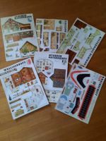 6 Bastelbögen Modelbögen, Pädagogischer Verlag