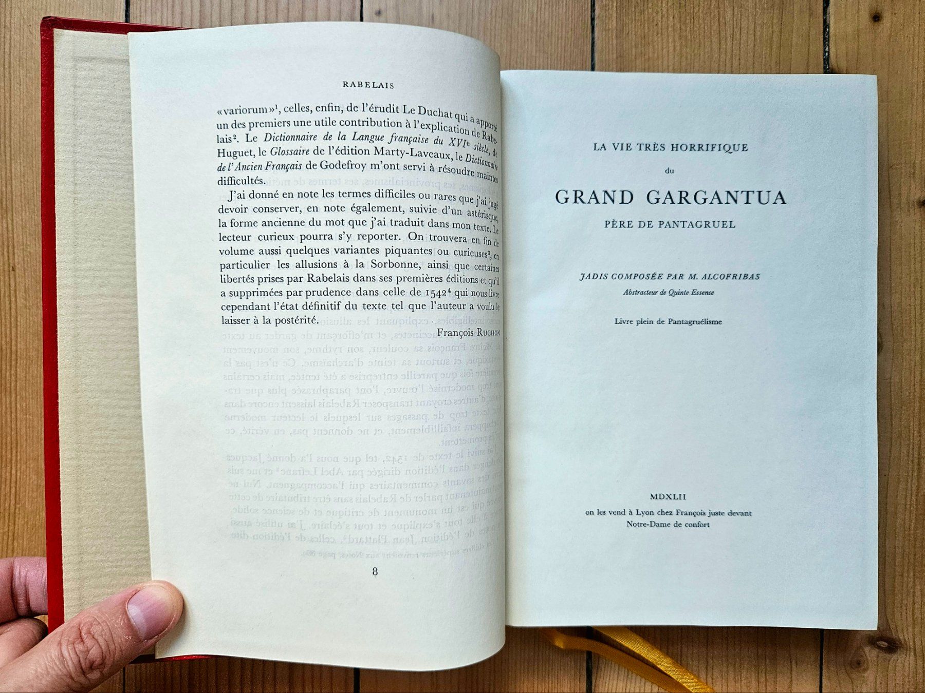 Libri: Rabelais - Œuvres (1958) – Usato da Genève venduto da Januacoeli 1