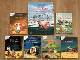 ✨LOT DE 7 LIVRES DU SÉRIE LES P’TITS POULES EN TRÈS BON ÉTAT