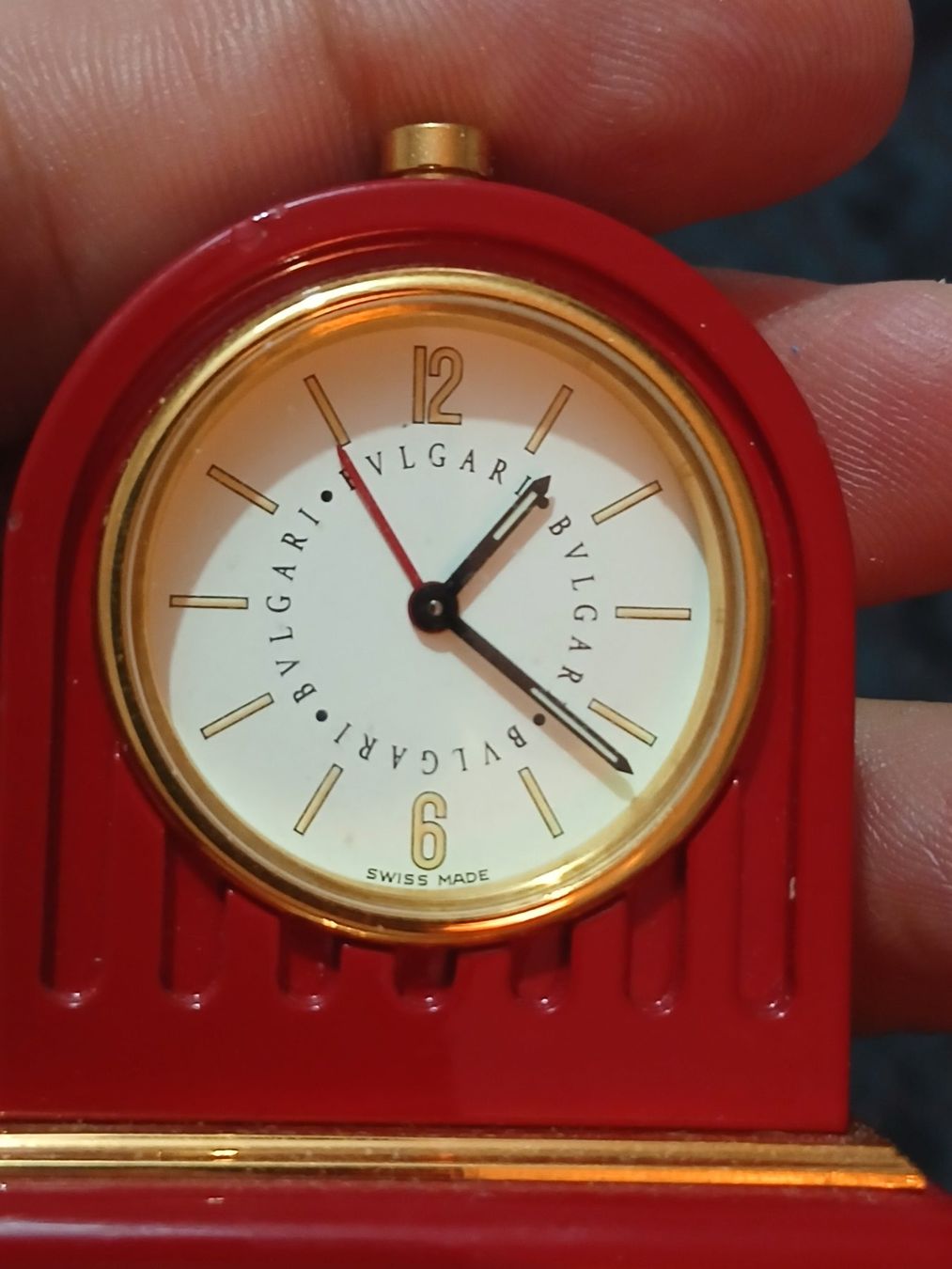 Bulgari Orologi da terra & Orologi da parete: BULGARI réveil de table – Usato da Le Grand-Saconnex venduto da Rgt87