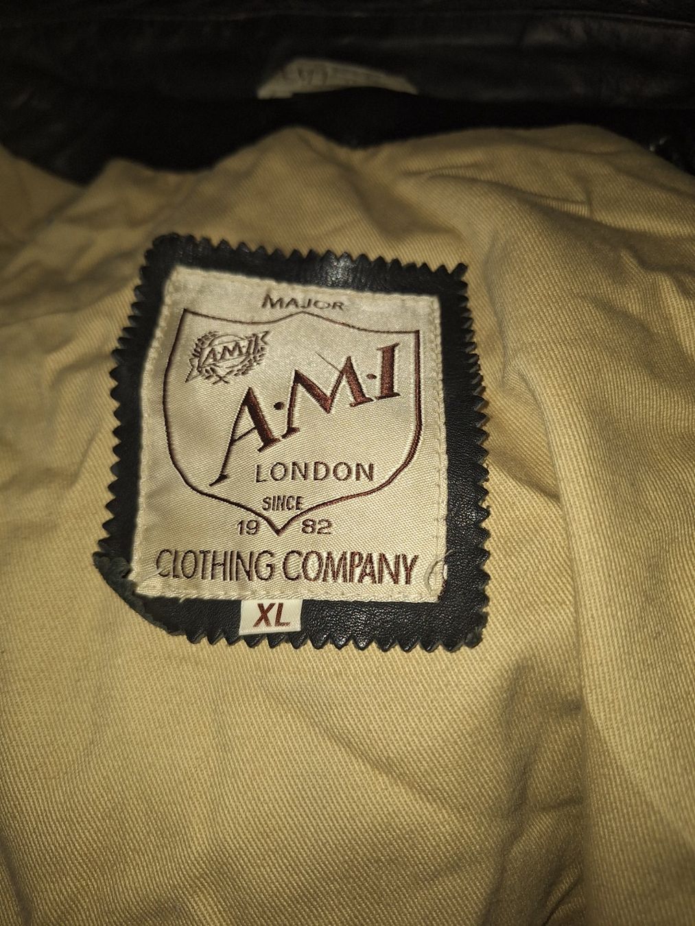 Giacche: AMI Lederjacke gebraucht, retro – Usato da Zuerich venduto da Tobo84 2