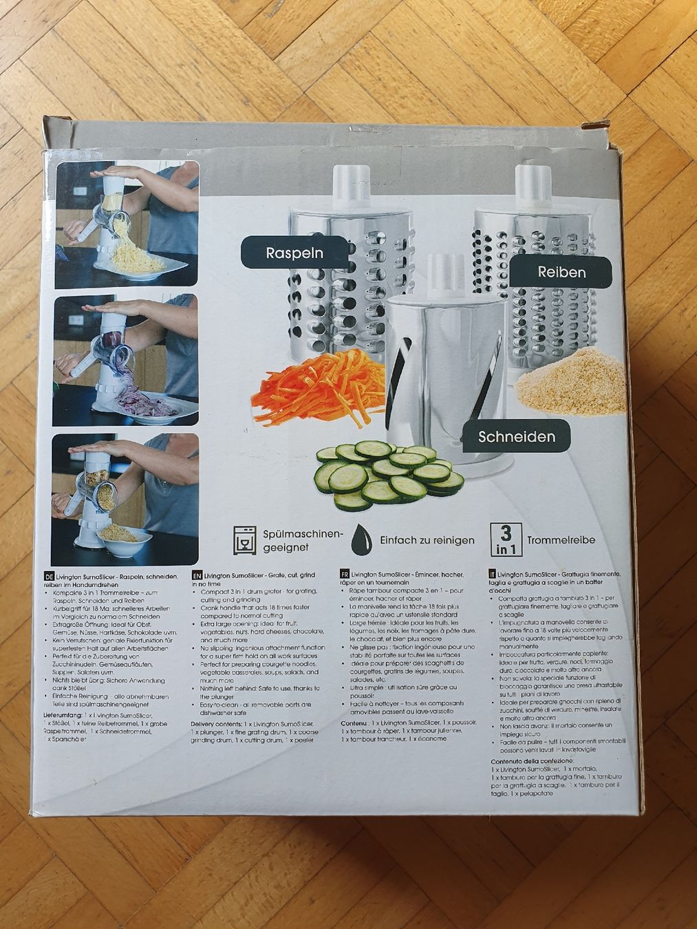 Livington Küchengeräte: livington Sumoslicer Raffel – Neu (gemäss Beschreibung) aus Luzern von carmona. 2