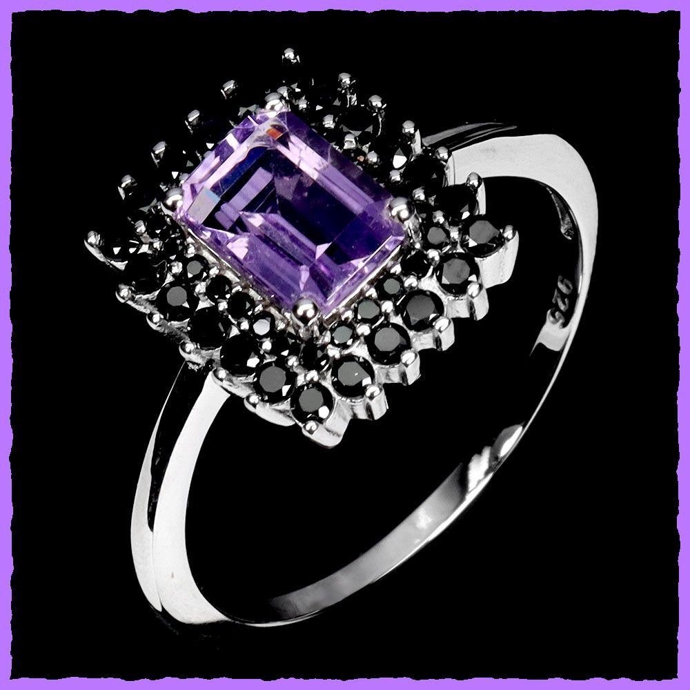 Anelli: AMETHYST, Amethyst Ring 925 Silber – Nuovo e nell'imballaggio originale da Oberglatt ZH venduto da Goldfee1 3