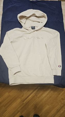 Champion Kapuzenpullover beige Grösse 138/142 neuwertig