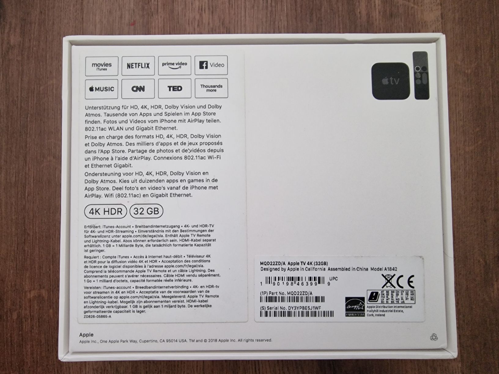 Apple Systèmes audio & multimédias: Apple TV 4K – D'occasion à Frauenfeld par Krootox 1