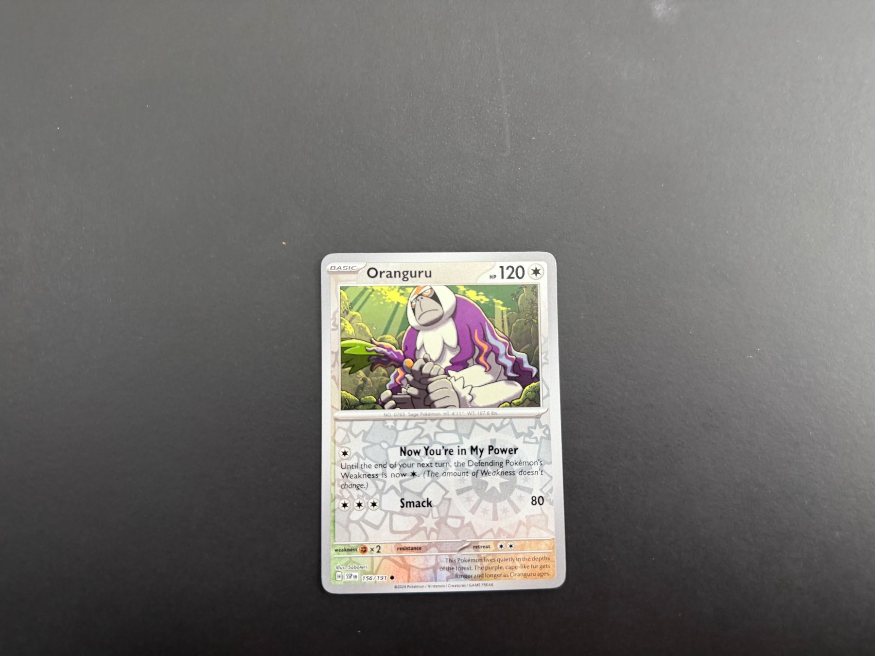 Pokémon Carte collezionabili: Oranguru 156/191 – Usato da Zürich venduto da mountainwizard00