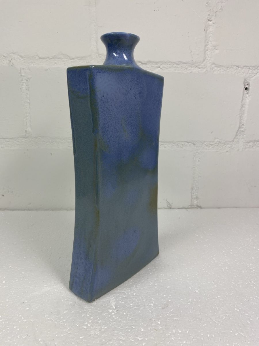 Vasi & Recipienti: Design Keramik Vase blau flache Form – Usato da sursee venduto da trilli-tralli 5