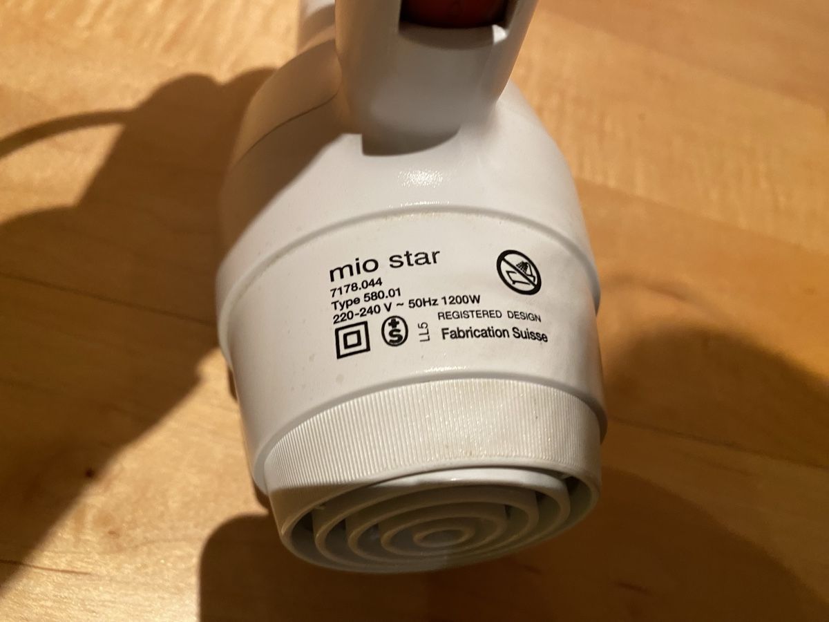 Föhn: HAARFÖHN MIOSTAR WEISS – Gebraucht aus Eglisau von Lara0 1