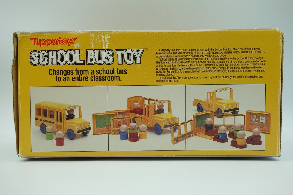 Tupperware School Bus Toy, 1987, Kinderspielzeug (Gebraucht) in Wil SG ...