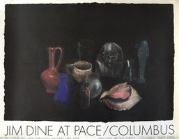 Jim Dine      "Stillleben"     Farboffsetlithografie