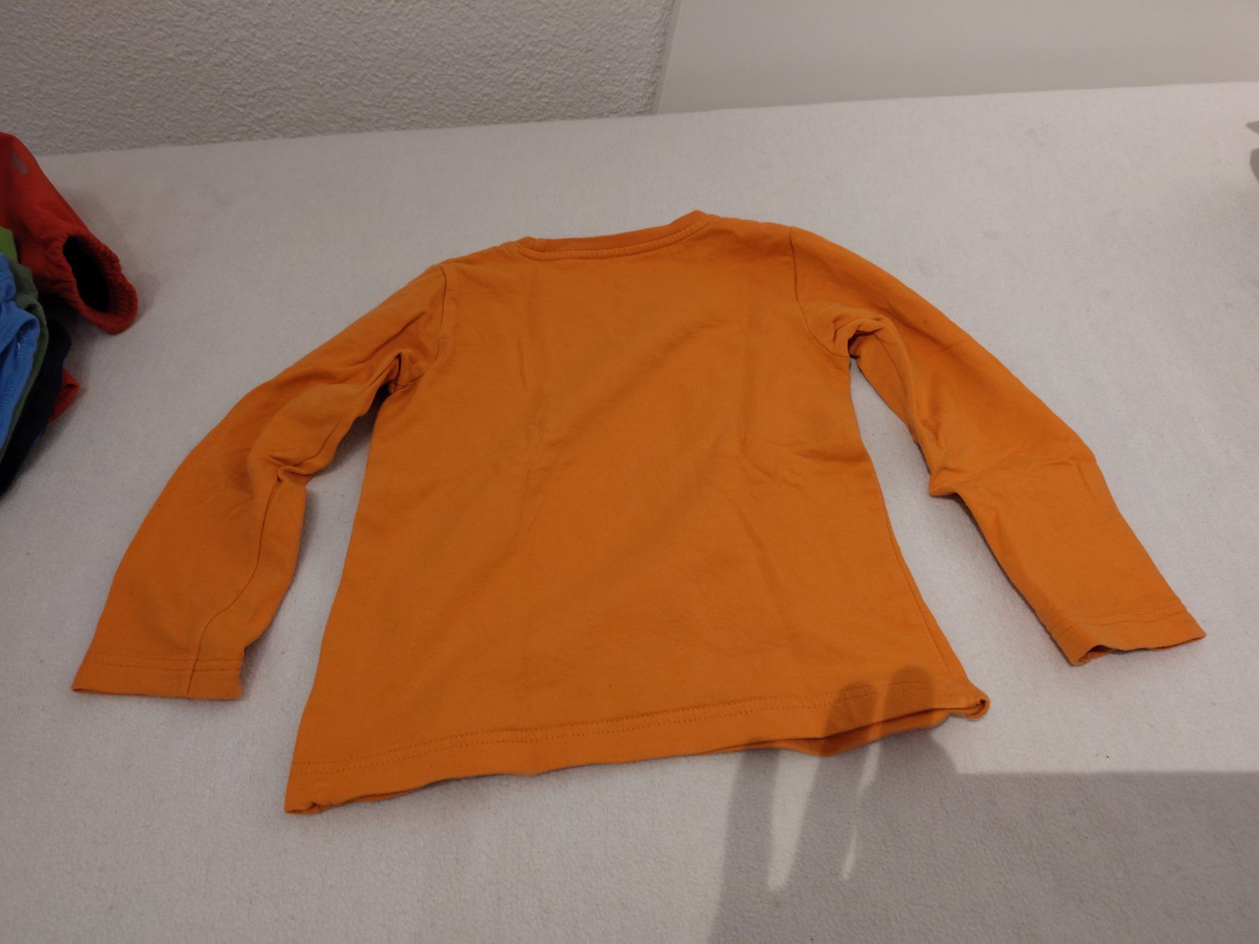 Jako-O Maglioni & Felpe: oranger lustiger Pullover, Jakoo Grösse 98/104 – Usato da Jona venduto da tschounaess 2