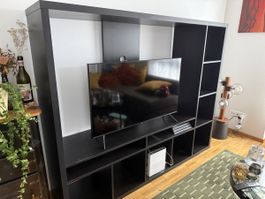 Ikea Lappland TV-Möbel schwarz