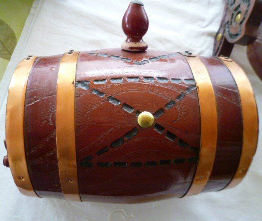 Accessori: Echtes Eichenfässchen (Schnapsfässchen) mit 6 Gläschen – Nuovo (secondo la descrizione) da Anwil venduto da Dragoner7 2
