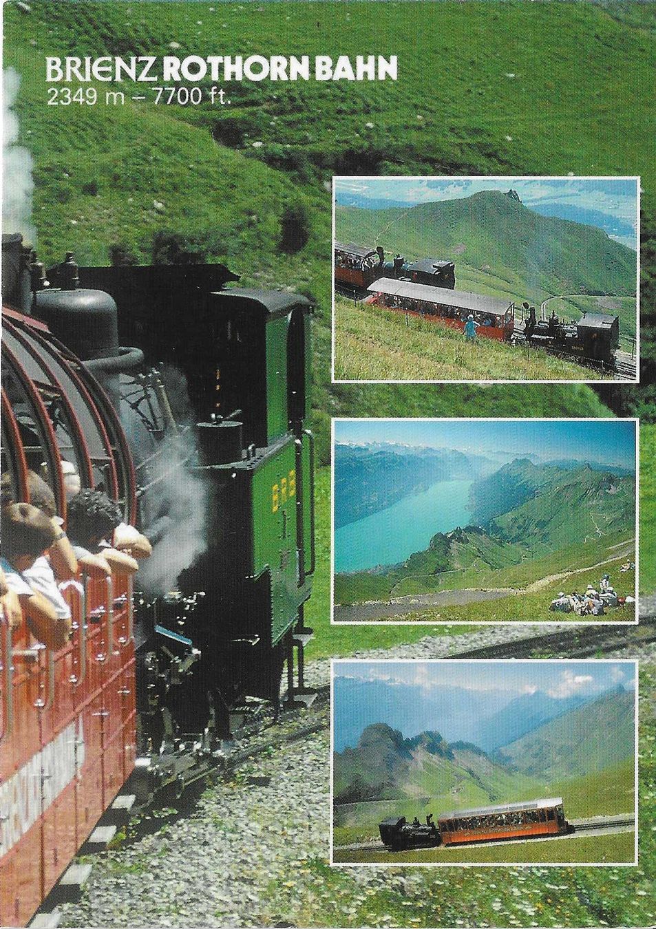 Cartoline postali: Brienz Rothorn Bahn – Nuovo (secondo la descrizione) da Rothrist venduto da Stranglehold