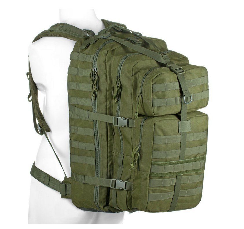 Zaini: Sac a dos tactique olive - 54 litres – Usato da Erlach venduto da roubate 5