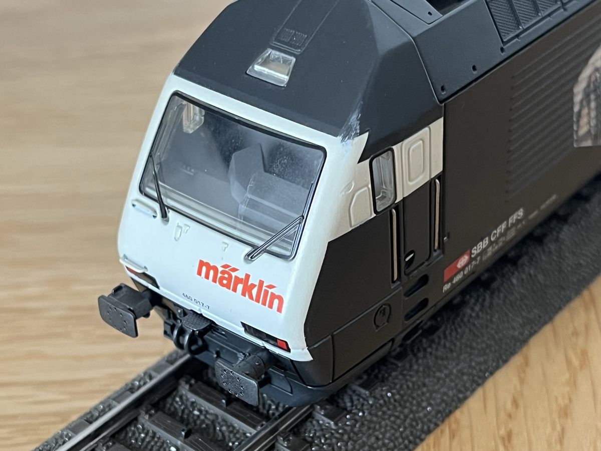 Märklin Modellini di ferrovie: SBB Re 460 Heizer Märklin defekt – Difettoso da Basel venduto da Re620_11627 5