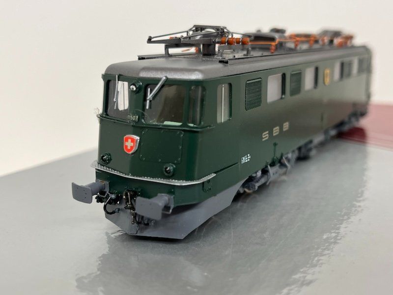 Lemaco Modelleisenbahnen: SBB Ae 6/6 Wildegg Lemaco DC – Gebraucht aus Büsserach von ModellbahnDepot 1