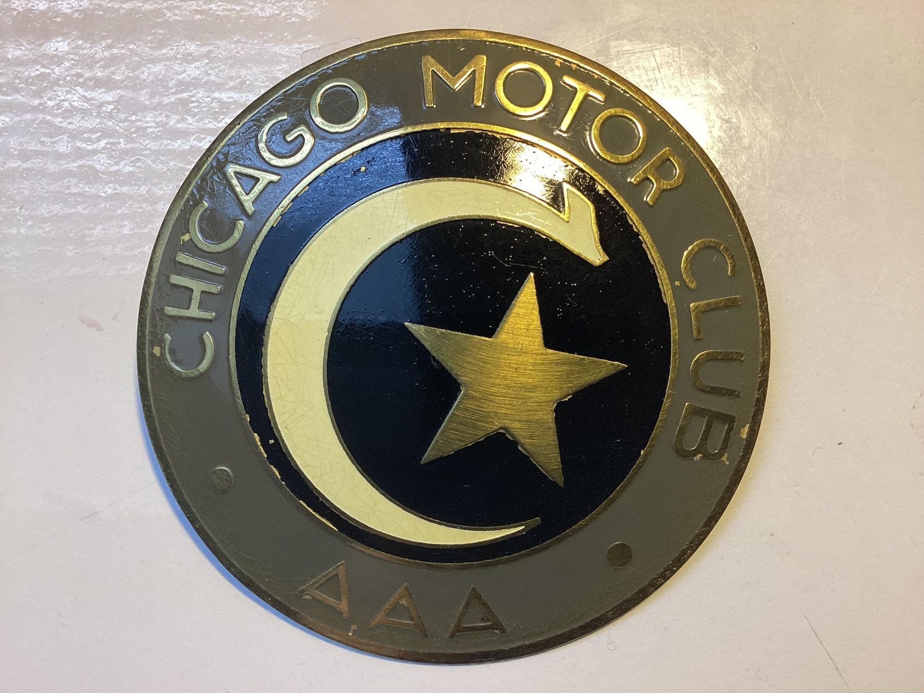 Group Of 11 Aaa Auto Club Emblem Badges