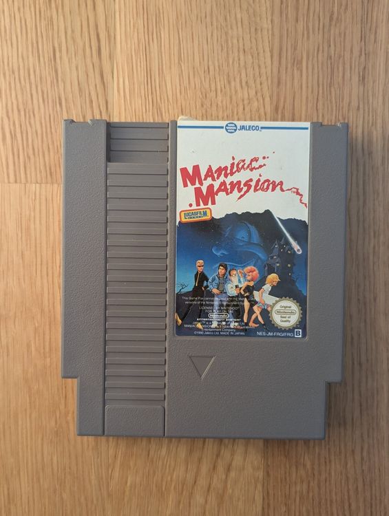 Nintendo Giochi: Maniac Mansion inkl. Handbuch (NES, PAL) – Usato da Luzern venduto da Gwanun 1