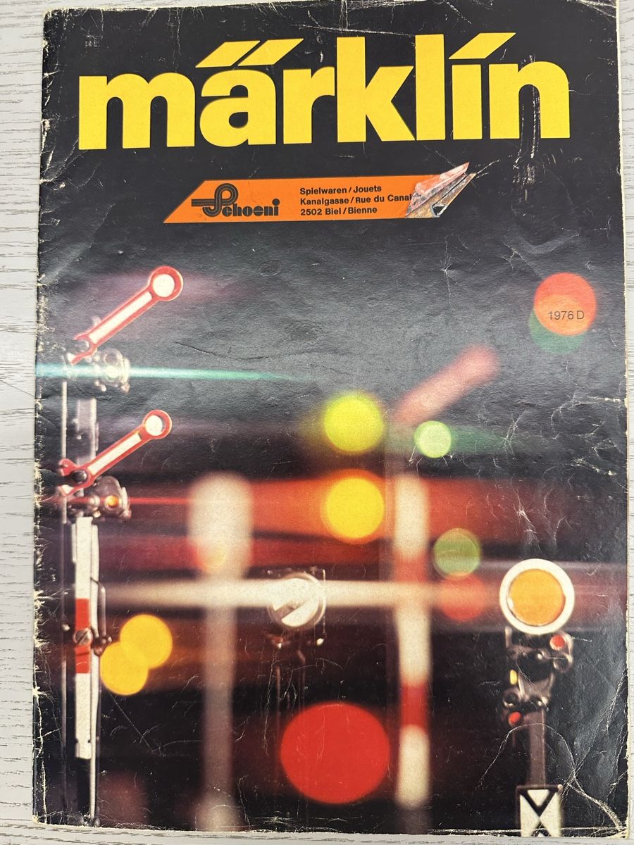 Märklin Modellini di ferrovie: Märklin Katalog 1976 D – Usato da Lupsingen venduto da New-Haven