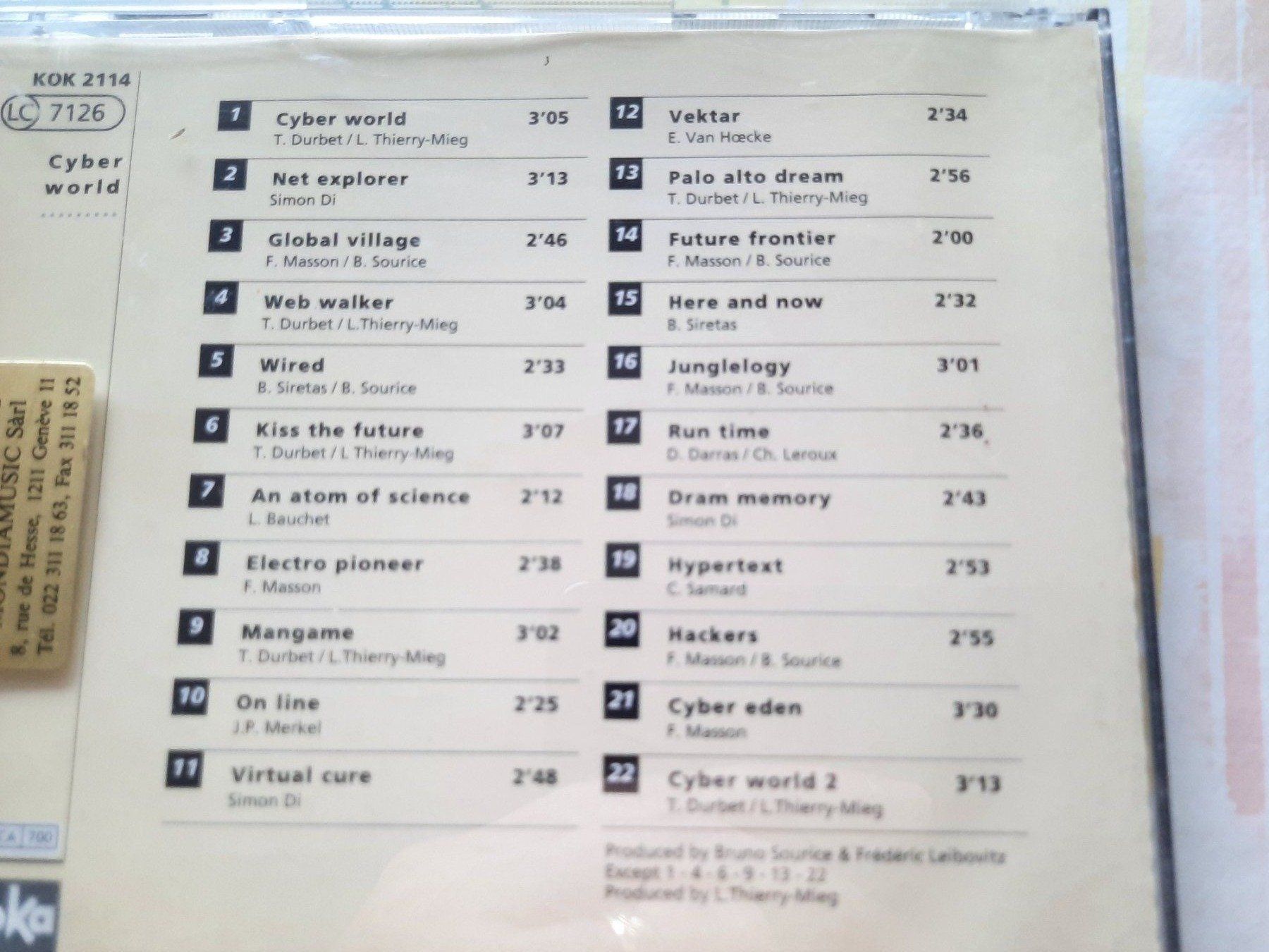 CDs: CD Cyberworld - Koka Media – Gebraucht aus Pully von bro_n52j 2