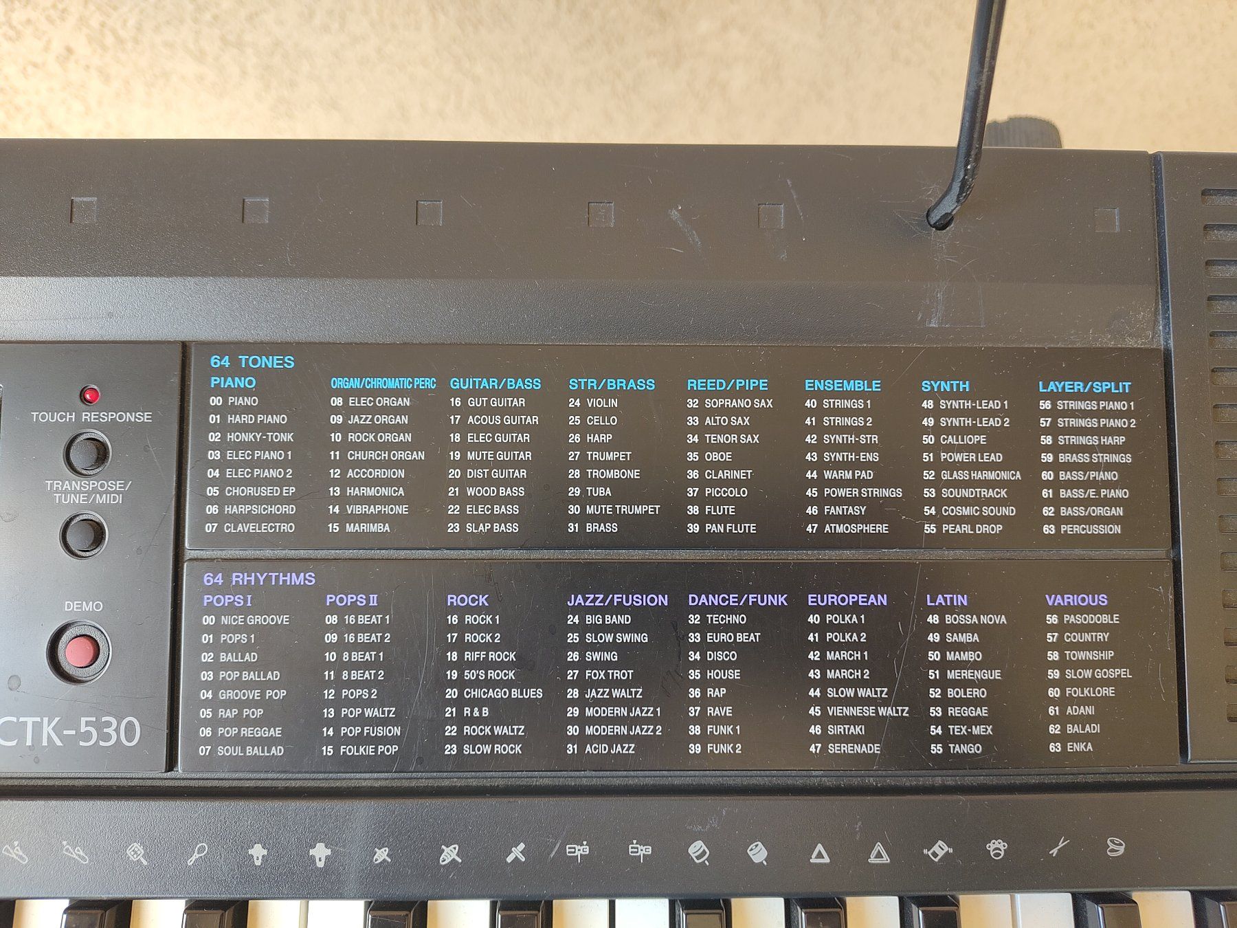 Casio Strumenti musicali: Clavier Casio CTK530 – Usato da Fribourg venduto da Delorean30 2