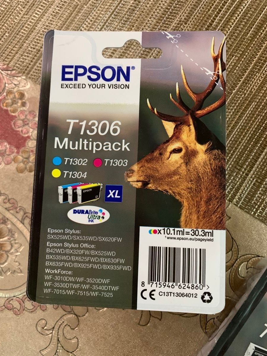 Epson Druckerpatronen & Toner: Epson T1306 (yellow/cyan)! – Neu (gemäss Beschreibung) aus Illnau von Karao