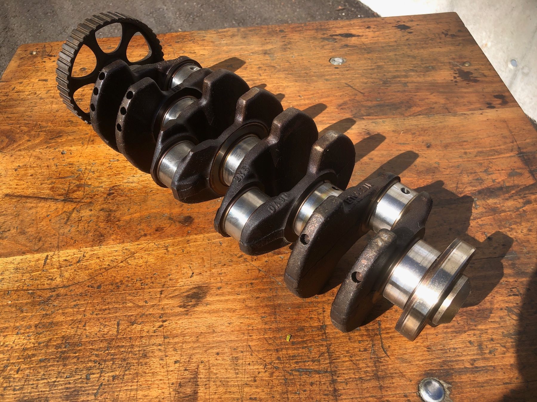 Alle Dekorationen: Kurbelwelle, sehr schön, als Deko oder Upcycling – Gebraucht aus Laufenburg von industrial-silence 6