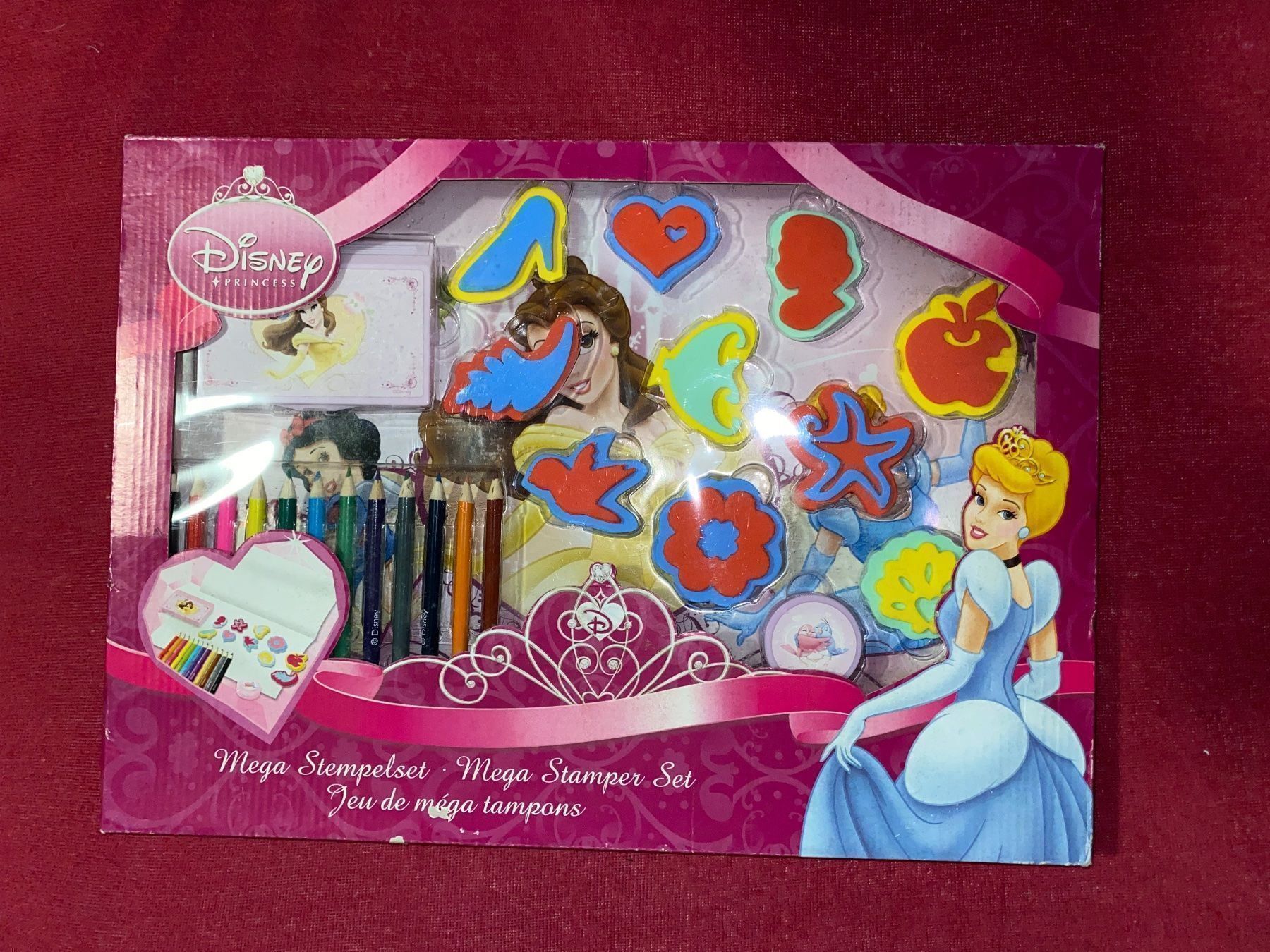 Timbri: Stempelset Disney Prinzessinnen – Nuovo e nell'imballaggio originale da Altendorf venduto da Ga04