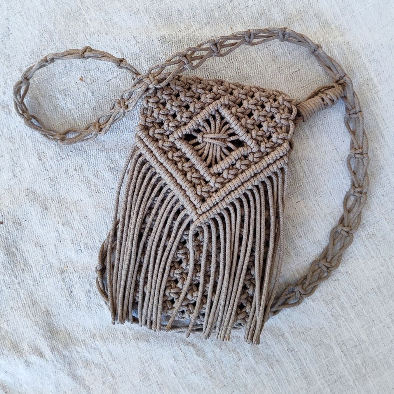 Borse da donna: Makramee Tasche – Nuovo e nell'imballaggio originale da Männedorf venduto da mes_7725