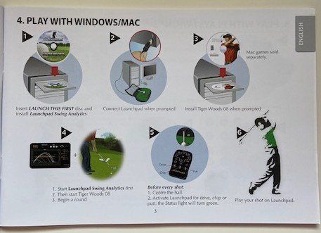 Hometrainer: Golf launchpad Tour stimulator Electric Spin as new – Nuovo e nell'imballaggio originale da Gunten venduto da juliana17 6