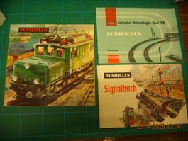 3 x Märklin Katalog etc